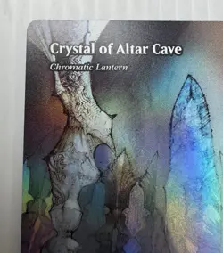 Crystal of Altar Cave Chromatic Lantern Borderless R Foil 0061 Final Fantasy MTG - Image 13