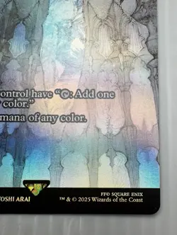 Crystal of Altar Cave Chromatic Lantern Borderless R Foil 0061 Final Fantasy MTG - Image 5