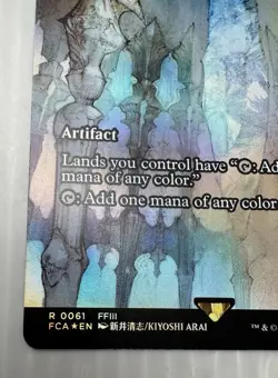 Crystal of Altar Cave Chromatic Lantern Borderless R Foil 0061 Final Fantasy MTG - Image 6