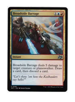 MTG - NM - Broadside Barrage - Aetherdrift 192 - Image 1