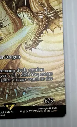 Dragon of Mount Gulg - Ancient Copper Dragon FOIL (Showcase) Final Fantasy - Image 7