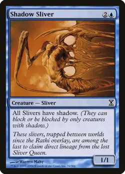 Shadow Sliver (TSP 76) Moderately Played - MTG single - Image 2