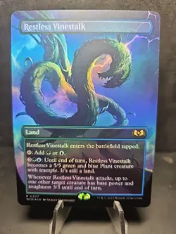Restless Vinestalk - WOE #307 | FOIL | NM | MTG | BORDERLESS - Image 1