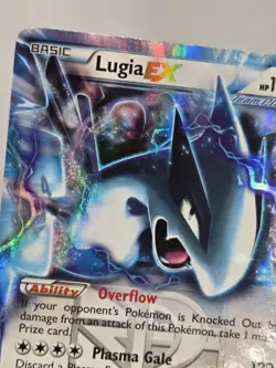Pokemon Card Lugia EX 102/113 Ultra Rare Legendary Treasures Team Plasma Storm - Image 2