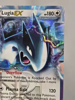 Pokemon Card Lugia EX 102/113 Ultra Rare Legendary Treasures Team Plasma Storm - Image 3