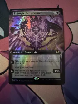 Entropic Battlecruiser - Foil Extended Art EOE NM MTG - Image 1