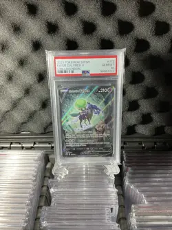 2021 Pokemon SWSH FA/SR Calyrex v Chilling Reign #172 PSA 10 - Image 24