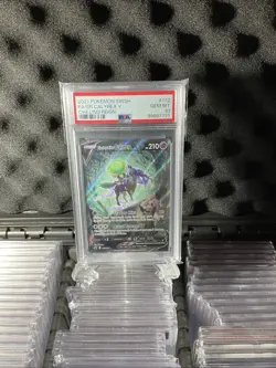 2021 Pokemon SWSH FA/SR Calyrex v Chilling Reign #172 PSA 10 - Image 9