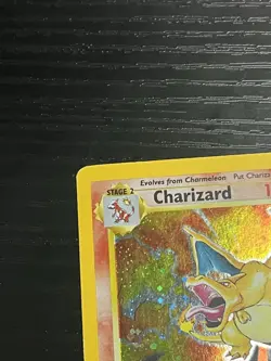Pokemon TCG Charizard 004/130 Base Set 2 Holo Rare Vintage Card WOTC 2000 MP - Image 3