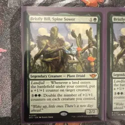 Bristly Bill Spine Sower Outlaws of Thunder Junction MTG Pack Fresh - Image 3