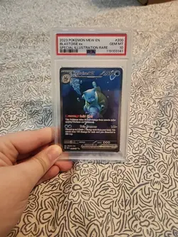 PSA 10 BLASTOISE EX 2023 POKEMON MEW EN SIR #200 - Image 3