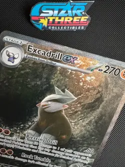 Excadrill EX SIR  168/086 Black Bolt - Pokemon TCG English MINT -PACK FRESH- - Image 3