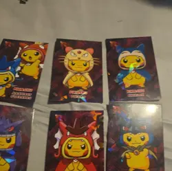 Cracked Pikachu Poncho Set Holo Team Rocket Card Database Peru Pokemon Set 11 - Image 5