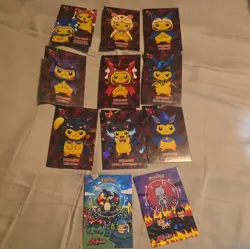 Cracked Pikachu Poncho Set Holo Team Rocket Card Database Peru Pokemon Set 11 - Image 6