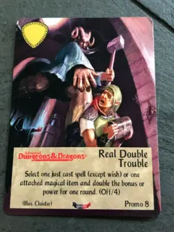 Spellfire - GERMAN Promo 8 - Real Double Trouble - D&D - Card Game - Image 1