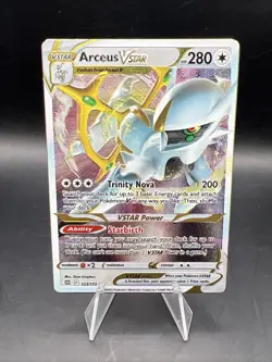 Arceus V & Arceus Vstar Metal Card Ultra Premium Collection 122/172, 123/172 NM - Image 3