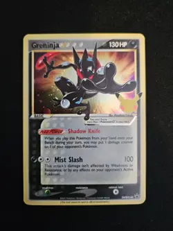Greninja Gold Star SWSH144  Celebrations Holo Promo NM Pokemon Card - Image 1