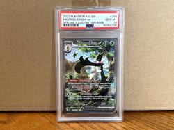 PSA 10 GEM MINT Meowscarada EX Paldea Evolved Full Art Pokemon Card #256/193 - Image 3