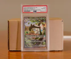 PSA 10 GEM MINT Meowscarada EX Paldea Evolved Full Art Pokemon Card #256/193 - Image 4