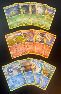 Pokémon Diamond & Pearl - 20 Unique Cards (ONLY Pokémon) - Vintage 2007! NM-LP - Image 2
