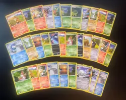 Pokémon Diamond & Pearl - 32 Cards (ONLY Pokémon) - Vintage 2007! NM-LP - Image 5
