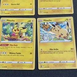 Pokémon TCG Pokemon Pikachu Card bundle (4 cards) Near Mint - Image 7