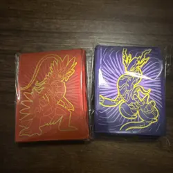2 New 2023 Pokemon TCG card Sleeves: Miraidon and Koraidon from Scarlet & Violet - Image 7