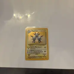 Pokemon Card Base Set HOLO Magneton 9/102 1999-2000 ed - Image 5