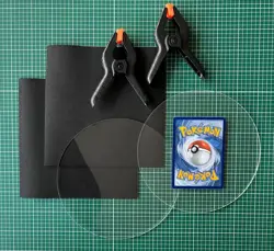 TCG Dent Repair Tool Kit for Kurts Card Care Spray - Clamp Mat Pokemon Sports #A - Image 1