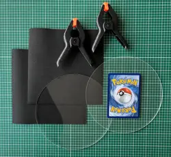 TCG Dent Repair Tool Kit for Kurts Card Care Spray - Clamp Mat Pokemon Sports #A - Image 3