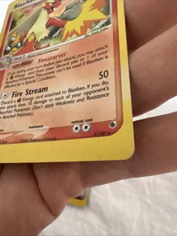 Pokémon TCG Blaziken Holo Ruby and Sapphire Card 3/109 - Image 10