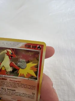 Pokémon TCG Blaziken Holo Ruby and Sapphire Card 3/109 - Image 11
