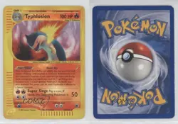 Typhlosion Reverse Foil Pokemon e-Card Series Expedition #28 2002 06rp - Image 3