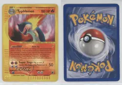 Typhlosion Reverse Foil Pokemon e-Card Series Expedition #28 2002 06rp - Image 6