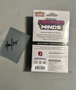 Pokemon Sun and Moon Unified Minds Booster Card Pack - Pack of 3 - Image 4