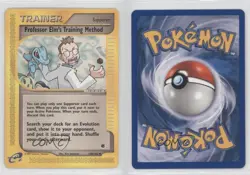 Professor Elm's Training Method Pokemon e-Card Series Expedition #148 2002 fm0 - Image 3
