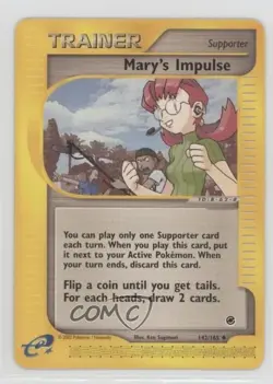 Mary's Impulse Pokemon e-Card Series Expedition #142 2002 0y59 - Image 1
