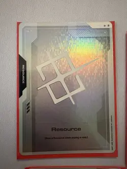 GUNDAM CARD GAME Ver.β Beta Resource Parallel Card set of 10 Eng TCG Rare Holo - Image 5