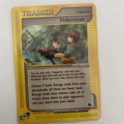 Pokemon Card - Fisherman Skyridge 125/144 Non Holo - Image 1