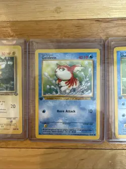 Lot Of 3 1st Edition Pokémon Cards - Pikachu, Shellder, Goldeen - Image 11