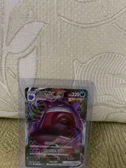 Pokemon TCG S-Chinese Card 073/132 Sword & Shield Gengar VMAX Holo Full Art Mint - Image 9