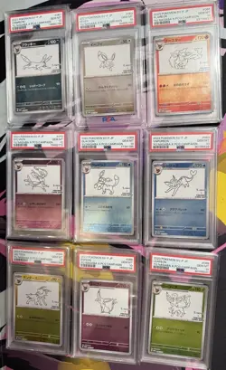 PSA 10 Yu Nagaba x Pokemon Full Set /SV-P Promo Japanese Pokemon Card Game - Image 1