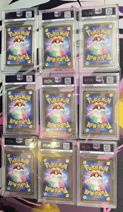 PSA 10 Yu Nagaba x Pokemon Full Set /SV-P Promo Japanese Pokemon Card Game - Image 2