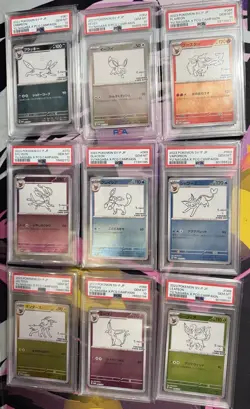 PSA 10 Yu Nagaba x Pokemon Full Set /SV-P Promo Japanese Pokemon Card Game - Image 3
