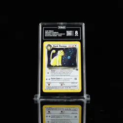 2000 Dark Persian 17 Holo Black Star Promo WOTC Pokemon Card TAG NM MT 8 - Image 1