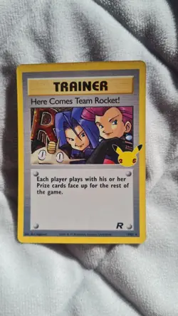 Here Comes Team Rocket! 15/82, Celebrations, Pokemon, NM Holo, Rare - Image 1