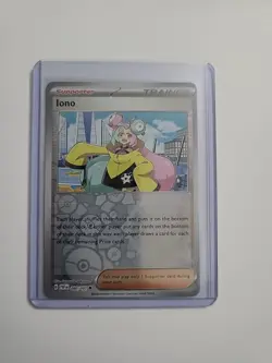 Pokémon TCG Iono Scarlet & Violet: Paldean Fates 080/091 Reverse Holo Uncommon C - Image 7