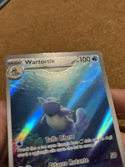 Wartortle 171/165 Full Art Set Mew 151 Italian Pokemon Card Poor Damaged - Image 17