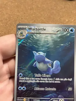 Wartortle 171/165 Full Art Set Mew 151 Italian Pokemon Card Poor Damaged - Image 22