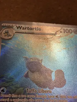 Wartortle 171/165 Full Art Set Mew 151 Italian Pokemon Card Poor Damaged - Image 23
